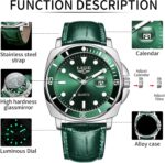 Quartz Watches for Males,Stainless Metal Waterproof Analog Watch,Luxurious ... - Image 7