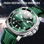 Quartz Watches for Males,Stainless Metal Waterproof Analog Watch,Luxurious ... - Image 9