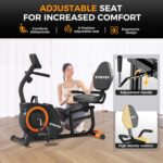 Recumbent Train Bike, Recumbent Stationary Bike for Dwelling, Recumbent... - Image 3