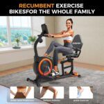 Recumbent Train Bike, Recumbent Stationary Bike for Dwelling, Recumbent... - Image 6