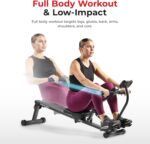 Sunny Well being & Health Compact Adjustable Rowing Machine with 12 Stage... - Image 3