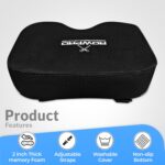Reminiscence Foam Rowing Machine Seat Cushion - Comfy Seat Pad for Con... - Image 3