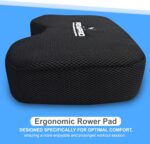 Reminiscence Foam Rowing Machine Seat Cushion - Comfy Seat Pad for Con... - Image 5