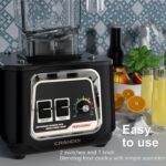 CRANDDI Industrial Blender, 2200W Countertop Blenders with Detachable S... - Image 6