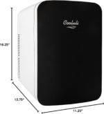 Cooluli 15L Mini Fridge for Bed room - Automotive, Workplace Desk & School Dorm ... - Image 7