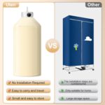 Uten Moveable Garments Dryer, Light-weight Mini Dryer for Fast Drying C... - Image 4