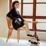 Shupua Womens Slip on Sneakers Fashionable Lace Informal Loafers Light-weight Pl... - Image 7