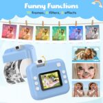 Children Digital camera On the spot Print - Digital Digital camera with Flip Lens, Birthday Gi... - Image 4
