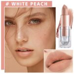 Matte Nude Lipstick Velvet Lip Gloss Non-Fading Non-Sticky Cup Nude Li... - Image 3