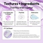 LAPCOS Collagen Sheet Masks, Firming Every day Face Masks with Collagen Pept... - Image 4