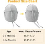 Child Solar Hat with Breathable Mesh, UPF 50+ Cotton Adjusrtable Unisex T... - Image 7