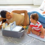 Munchkin® Transportable Diaper Caddy Organizer, Gray - Image 3