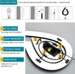 Massive Wall Clock for Residing Room Decor Massive Pendulum Trendy Wall Clock ... - Image 8