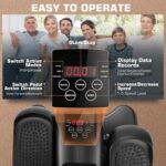 ANCHEER Beneath Desk Elliptical, Electrical Ellipse Leg Exerciser Whereas Si... - Image 3