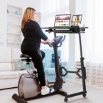 Small Standing Desk with Wheels, Moveable Treadmill Desk, Rolling Desk... - Image 3