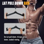 Dwelling Gymnasium Health Rowing T-bar V-bar Pulley Cable Machine Attachment, B... - Image 4