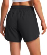 Ksmien Girls's 5" Athletic Working Shorts Fast Dry Light-weight Workou... - Image 3