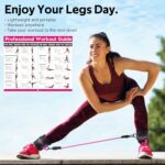 WALITO Ankle Resistance Bands with Cuffs, Train Bands for Legs and ... - Image 6