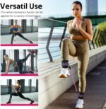 WALITO Ankle Resistance Bands with Cuffs, Train Bands for Legs and ... - Image 7