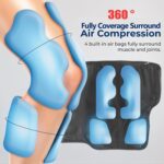 Electrical Knee Massager for Ache Reduction, Cordless Calf Thigh Massager w... - Image 4