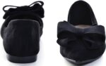 SAILING LU Womens Bowknot Ballet Flats Pointy Toe Informal Flat Footwear Su... - Image 3