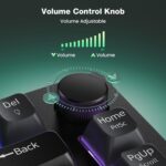 TECKNET Gaming Keyboard, 75% Wired Keyboard, RGB Backlit, 82-Keys with... - Image 4