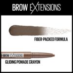 Maybelline Forehead Extensions Fiber Pomade Crayon Eyebrow Make-up, Blonde,... - Image 3