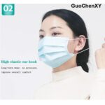 50Pcs Disposable Filter Masks 3 Ply Earloop Face Masks - Image 4