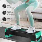Yes4All 2-in-1 Adjustable Cardio Step Platform Health Train Stepp... - Image 6