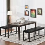 HOOBRO Eating Bench, Eating Room Bench with PU Leather-based Upholstered Sea... - Image 3