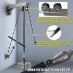 Health Wall Mount Pulley System, Weight Cable Pulley System for Fitness center, ... - Image 3