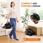 Dripex Below Desk Elliptical Machine, 3-in-1 Electrical Ellipse Leg Exer... - Image 5