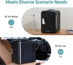 Iceblue Skincare Fridge, 4L/6 Can Retro Mini Fridge for Bed room, 110V ... - Image 6