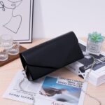 Larcenciel Envelope Clutch Purse for Girls, Vegan Leather-based Night Bag ... - Image 4