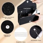 Larcenciel Envelope Clutch Purse for Girls, Vegan Leather-based Night Bag ... - Image 5