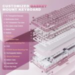 YUNZII X98 QMK/VIA Wi-fi Mechanical Gaming Keyboard with Knob,Tri-M... - Image 5