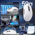 ATTACK SHARK G3PRO Wi-fi Gaming Mouse with RGB Charging Dock,2.4G/U... - Image 4