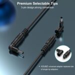 XOUBZ 90W Common Laptop computer Charger Suitable with HP Lenovo Dell Acer... - Image 5