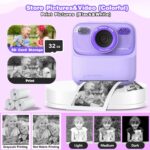 masterbee Child Digital camera Immediate Print Picture, Birthday Presents for Women and... - Image 6
