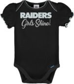Gerber Child Ladies' NFL Workforce 3 Pack Brief Sleeve Onesie Bodysuit - Image 5