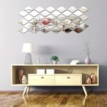 Weysat 30 Pcs Mirror Wall Stickers Decor Acrylic 3D Tear Drop Decorati... - Image 7