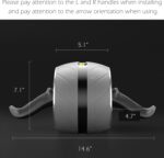 AB Wheel Curler with Resistance Spring, Computerized Rebound Train Abd... - Image 3