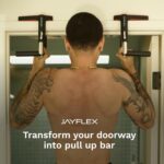 Jayflex CrossGrips Compact Pull Up Bar - Pull Up Bar Door Body for Wo... - Image 3