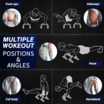 Push Up Bars, Calisthenics Tools Push Up Handles for Ground, Perfec... - Image 4