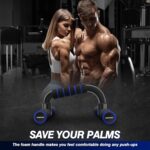 Push Up Bars, Calisthenics Tools Push Up Handles for Ground, Perfec... - Image 7