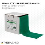 THERABAND Resistance Band, Inexperienced, Heavy, 50-Yard Roll, Latex-Free, Ela... - Image 3