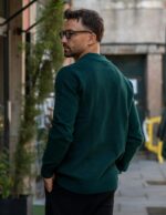 COOFANDY Mens Quarter Zip Pullover Slim Match Knit Sweater Light-weight M... - Image 4