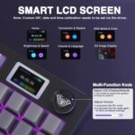 AULA S98 Professional Wi-fi Mechanical Keyboard with Display screen & Knob,2.4GHz/US... - Image 4