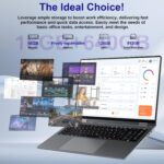 jumper 2 in 1 Laptop computer, 16 inch Convertible Laptop computer Pc with IPS FHD... - Image 3