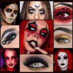 Black Crimson Eyeshadows Palette 9Color Pigmented Darkish Crimson Black Gray Eye ... - Image 4